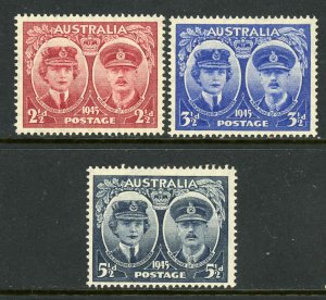 Australia 197-199 Unused (MH)