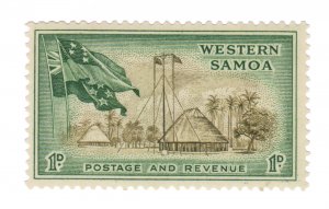 SAMOA STAMP. YEAR 1952. SCOTT # 204. UNUSED