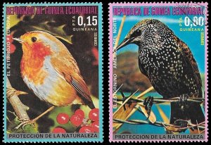 Equatorial Guinea Num 76-114,76-121 * Birds * CTO * 1976