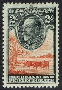 BECHUANALAND 1932 KGV CATTLE 2/-