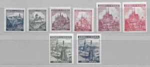 Czechoslovakia Bohemia & Moravia 27-34 Views set MNH