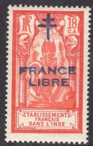 FRENCH INDIA SCOTT 162