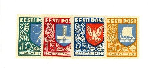 Estonia Scott B46-B49 NH