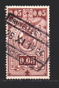 Belgium. 1923. 136. Railway mail. USED. 