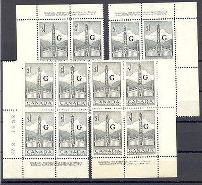 Canada  #032  M/S Plate PL#2  Blocks  Mint  VF NH   -  La...
