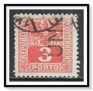 Austria #J177 Postage Due Used
