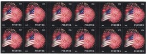 2014 Star Spangled  forever stamps  5 Booklets 100pcs
