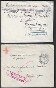 POSTAL HISTORY P.O.W. MAIL:WWI Accumulation of covers sent - 70850