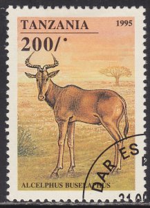 Tanzania 1384 Alcelphus Buselaphus 1995