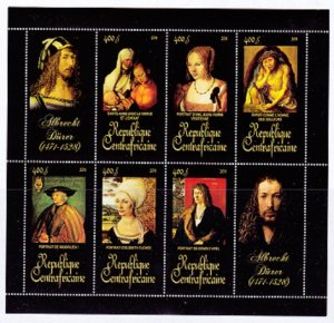 Central African Rep - 2011 - 2 s/s - Albrecht Durer - #1671-2 cv 19.50 Lot 29