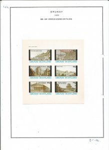 GRUNAY- 1982 - Various Scenes - Sheets - Mint Light Hinged - Private Issue