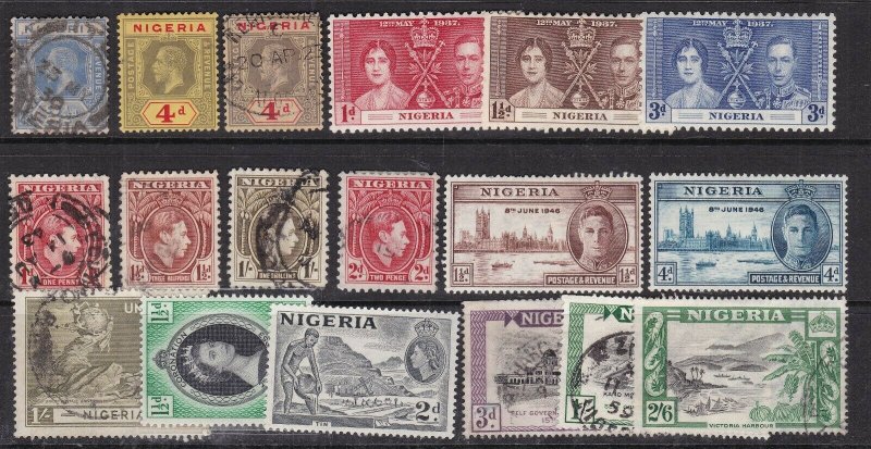 NIGERIA ^^^^^sc# 4//88   mint & used   collection  $$  @ lar 130nigeria 