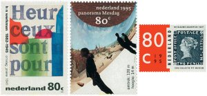 100915 MNH HOLANDA 1995 ANIVERSARIOS