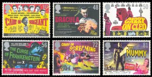 Great Britain 2008 Scott #2581-2586 Mint Never Hinged