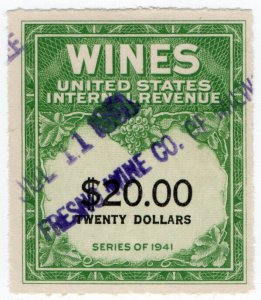 (I.B) US Revenue : Wines Duty $20