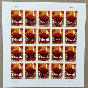 5142     Diwali Hindu Holiday     MNH Forever sheet of 20    FV $13.60  In 2016