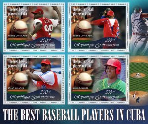 Stamps. Baseball  2022 year,  1+1 sheets  perforated MNH** NEW