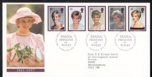 GB - 1998 Diana Princess of Wales Commemoration (FDC)