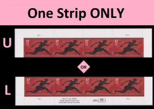 US 3863 Olympic Games Athens 37c plate strip 4 MNH 2004