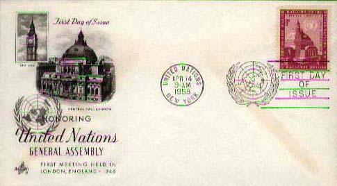 United Nations, First Day Cover