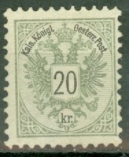 EA: Austria 45 MNH CV $150