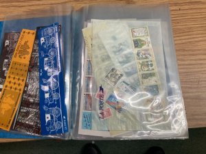 KAPPYS  FRANCE TWO POUNDS OF MINT NH STAMPS FROM 1980'S-1990'S GREAT TOPICS A727
