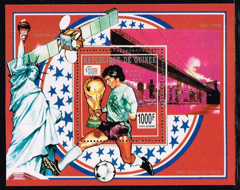 Guinea,Sc.# used FIFA World Cup 1994 - USA