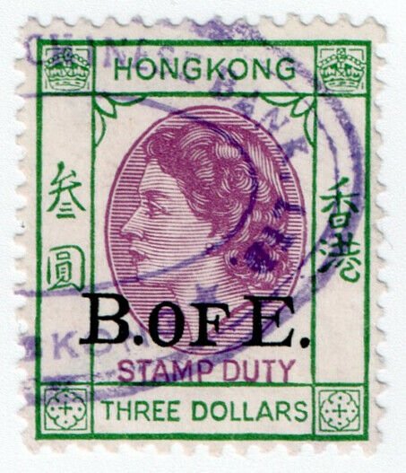 (I.B) Hong Kong Revenue : Bill of Exchange $3