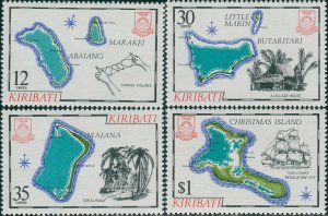 Kiribati 1981 SG145-148 Islands set MNH