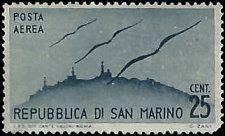 SAN MARINO   #C41 MNH NO GUM (1)