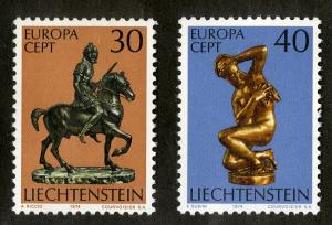 LIECHTENSTEIN MNH 543-544   BIN $0.85