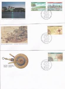 Canada # 1404-1407, Montreal 350th Anniversary, First Day Cover