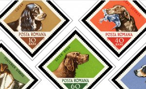 COLOR PRINTED ROMANIA 1961-1974 STAMP ALBUM PAGES (128 illustrated pages)