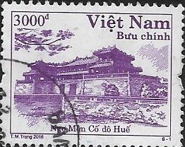 2014 Vietnam  Ngo Mon Hue Gate of Noon  SC# 3504  Used