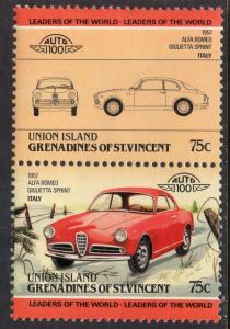 St Vincent Grenadines Union Island 151 Cars MNH VF