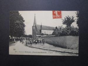 France 1914 Army Assembly Station No 22 Cancel on Postcard  - Z7115