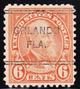 Precancel - DLE - Orlando, FL PSS 243 Compound Perf - Town and Type Issue