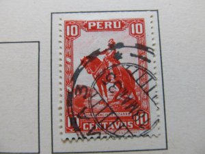 A11P28F53 Peru 1934-35 10c Fine Used Stamp-