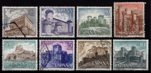 Spain 1967 Spanish Castles (2nd series), Set [Used]