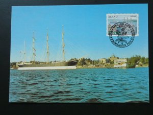 sailing ship maximum card Aland 61686
