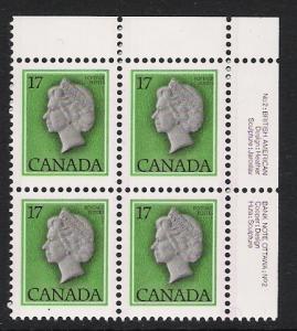 Canada #789 UR PL BL #2 Queen Elizabeth II 17