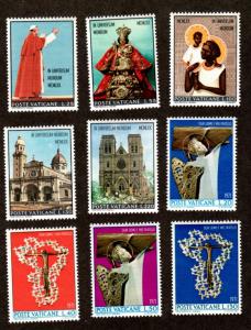 Vatican # 495-503 Mint!