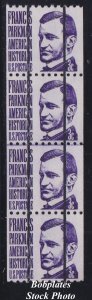 BOBPLATES #1297b Parkman Coil Line Strip of 4 Precancel F-VF MNH SCV=$64