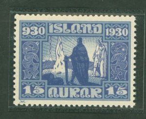 Iceland #156 Mint (NH) Single