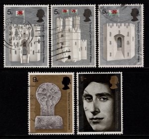 Great Britain 1969 Investiture of HRH Prince of Wales, Set [Used]