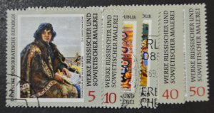 DDR Sc # 1160-65, VF Used