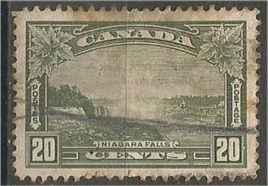 CANADA, 1935, used 20c  Niagara Falls Scott 225
