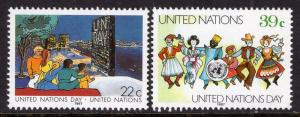 UN New York 515-516 MNH VF