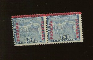 Canal Zone 2 Mint Pair of 2 Stamps with PF Cert (Bz 503)