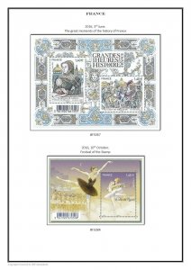 France 1849-2020 PDF PDF(DIGITAL) STAMP ALBUM PAGES